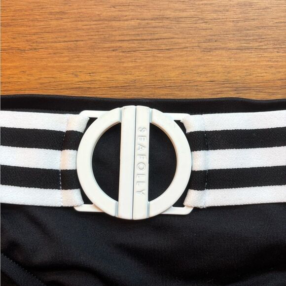 Seafolly belted bikini bottom NWOT - Picture 4 of 7
